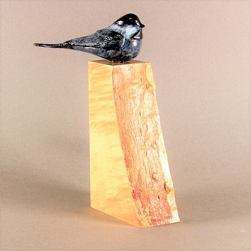 Click to view detail for FL128 Chickadee on Maple $375